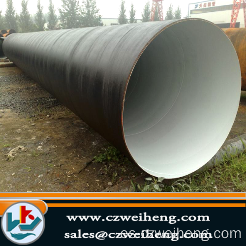 AWWA C210 a105 tamaño grande SPRIAL tubos de acero